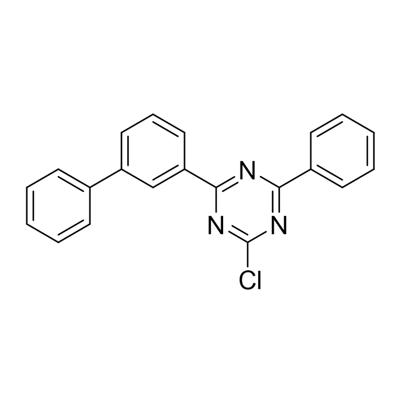 2-Chloro-4-(biphényl-3-yl)-6-phényl-1,3,5-triazine