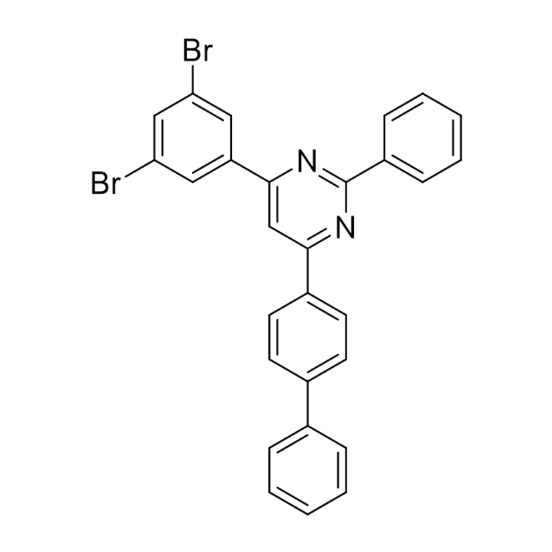 Pyrimidine, 4-[1,1'-biphényl]-4-yl-6-(3,5-dibromophényl)-2-phényl-