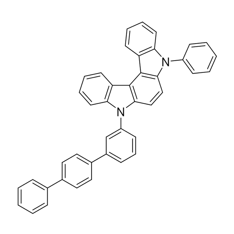 5,8-Dihydro-5-phényl-8-[1,1′:4′,1′′-terphényl]-3-ylindolo[2,3-c]carbazole