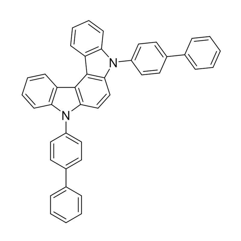 Indolo[2,3-c]carbazole, 5,8-bis([1,1'-biphényl]-4-yl)-5,8-dihydro-