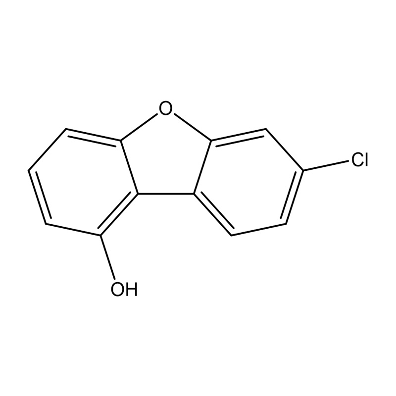 1-dibenzofuranol, 7-chloro-
