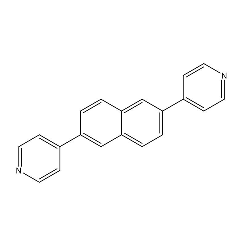 Pyridine,4,4'-(2,6-naphtalènediyl)bis-