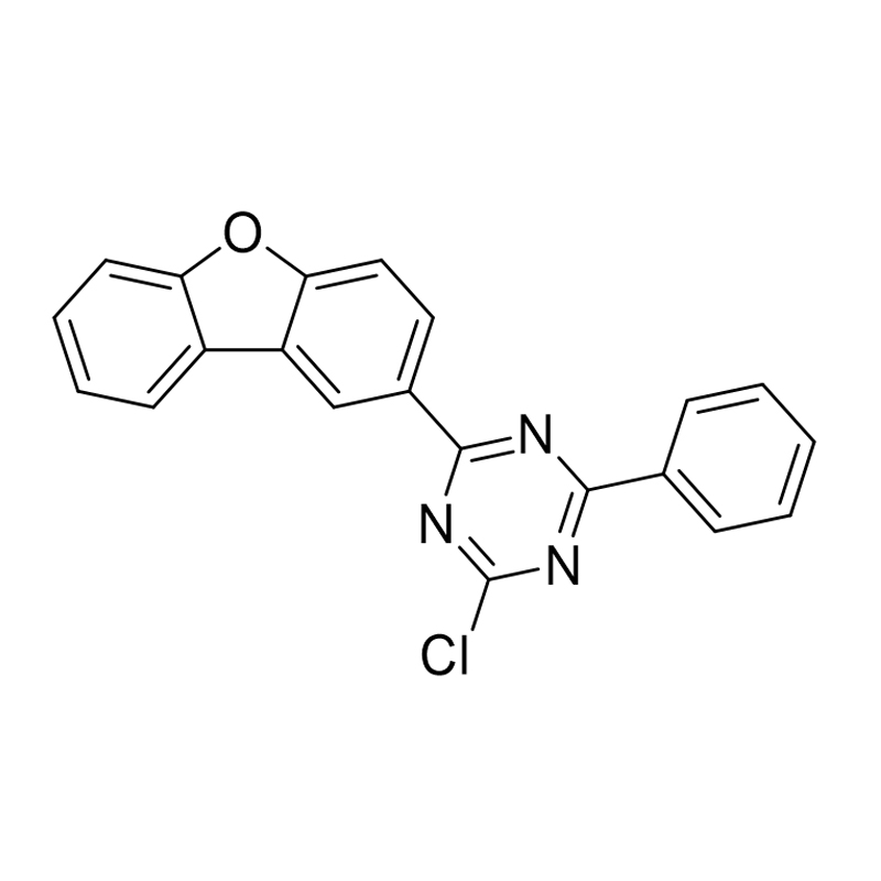 2-Chloro-4-(dibenzo[b,d]furan-2-yl)-6-phényl-1,3,5-triazine